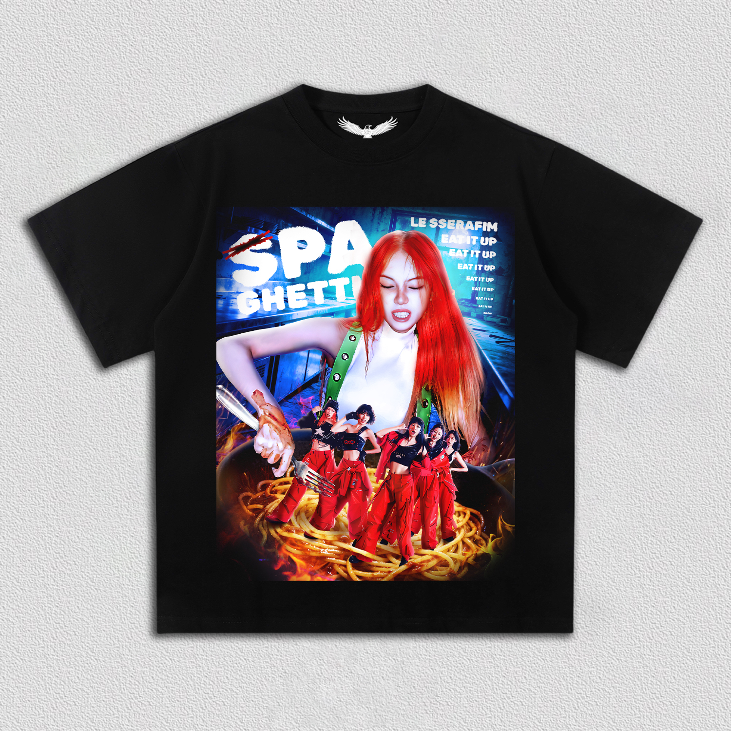 LE SSERAFIM Spaghetti