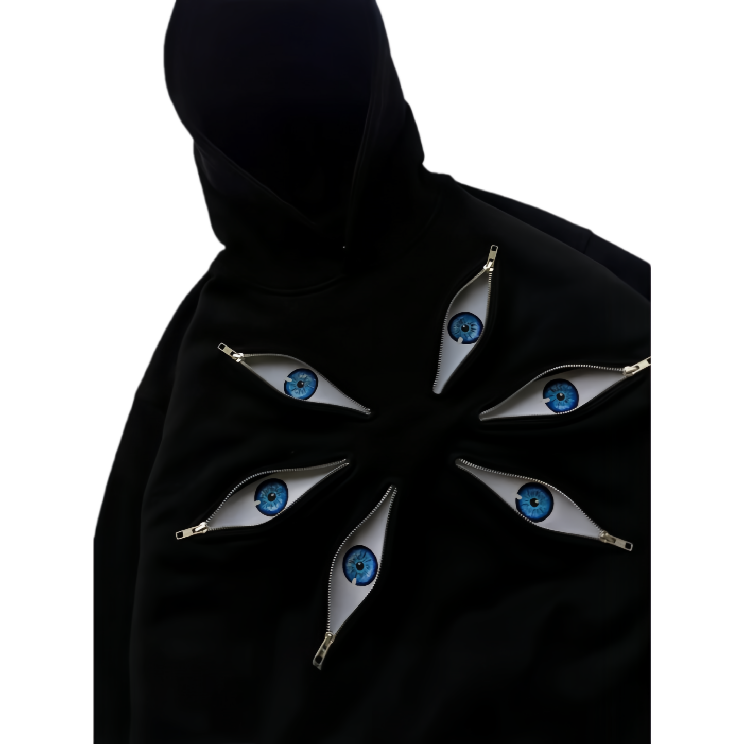 All Eyes Vintage  Street Hoodie