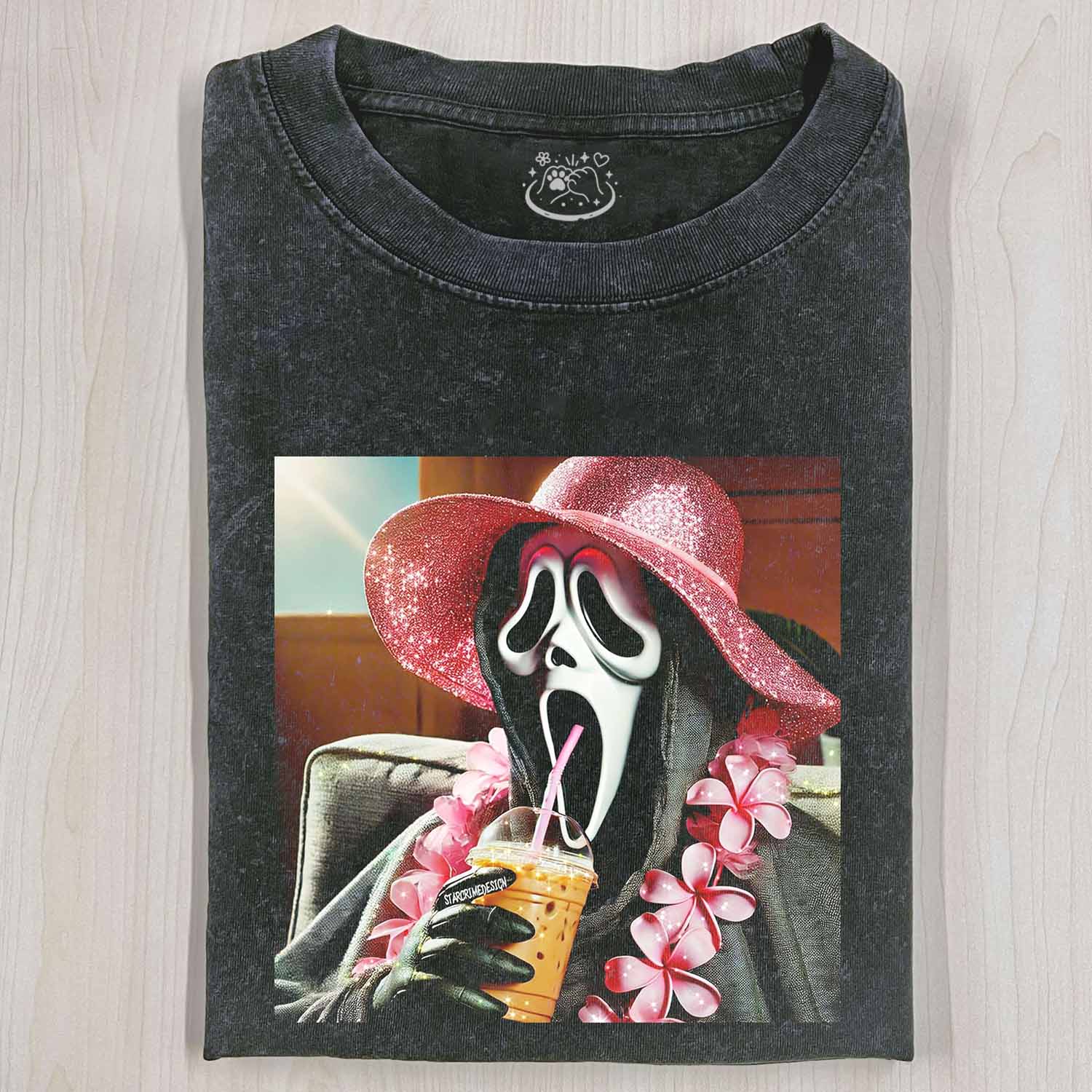 GRIMACE DRINKING JUICE T-SHIRT