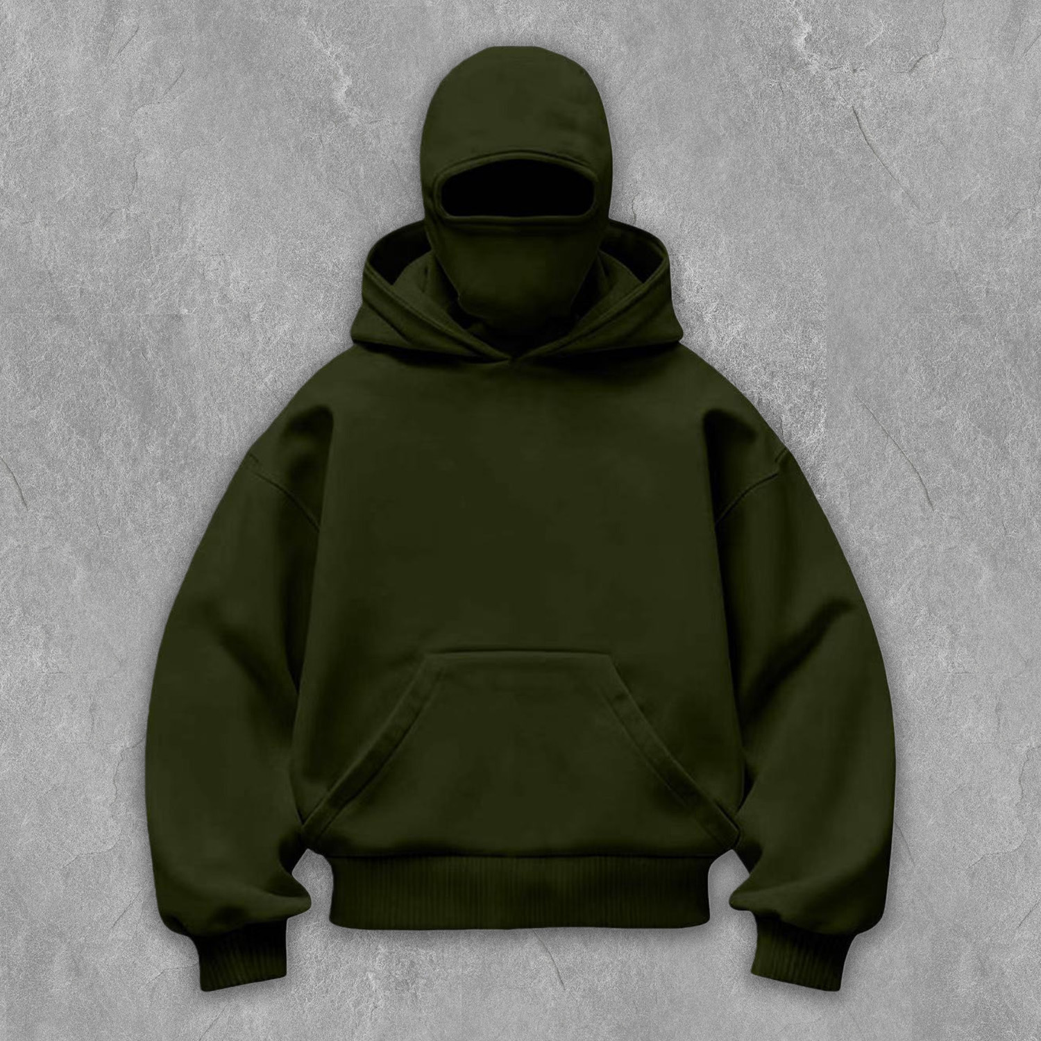 Monochrome Dual Hood Street Zip-Up Hoodie – Kids