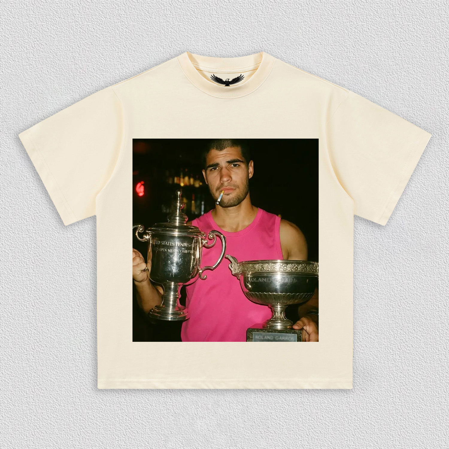 Carlos Alcaraz Champion Tee 4