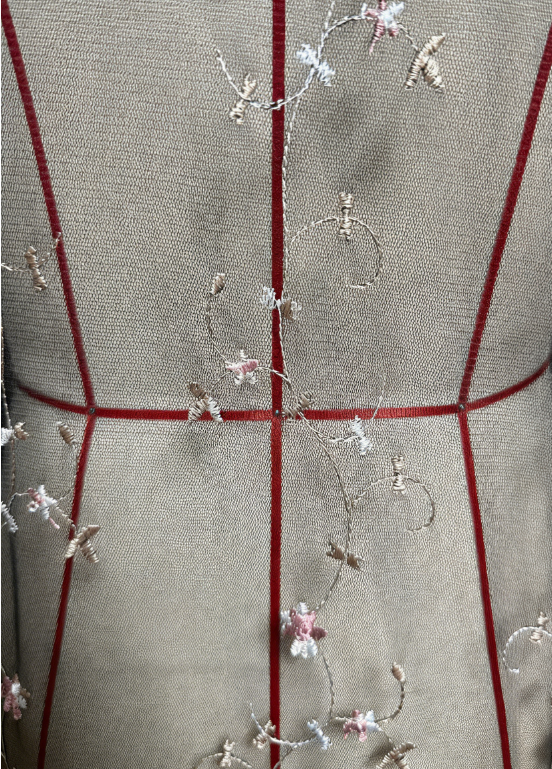 Third Sense Floral Backless Hoodie