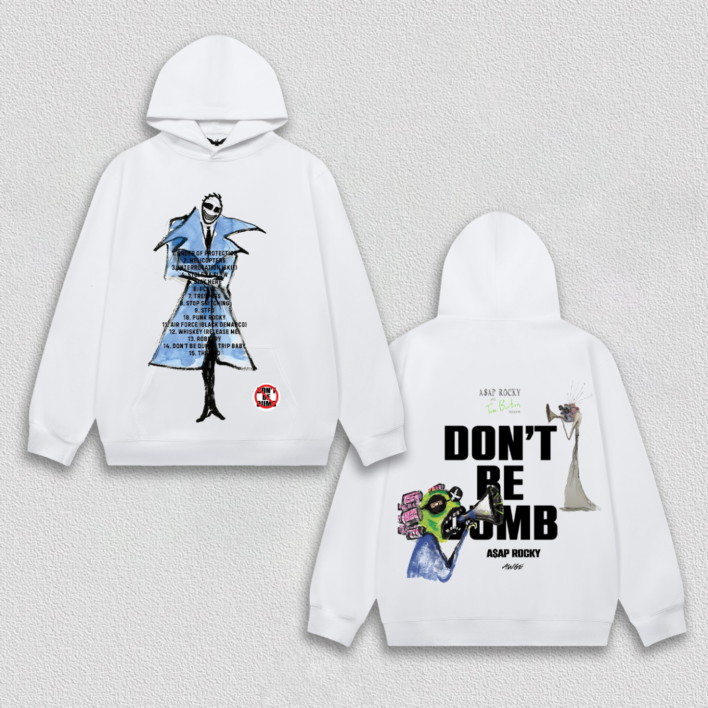 A$AP ROCKY Don't Be Dumb TEE 1.17