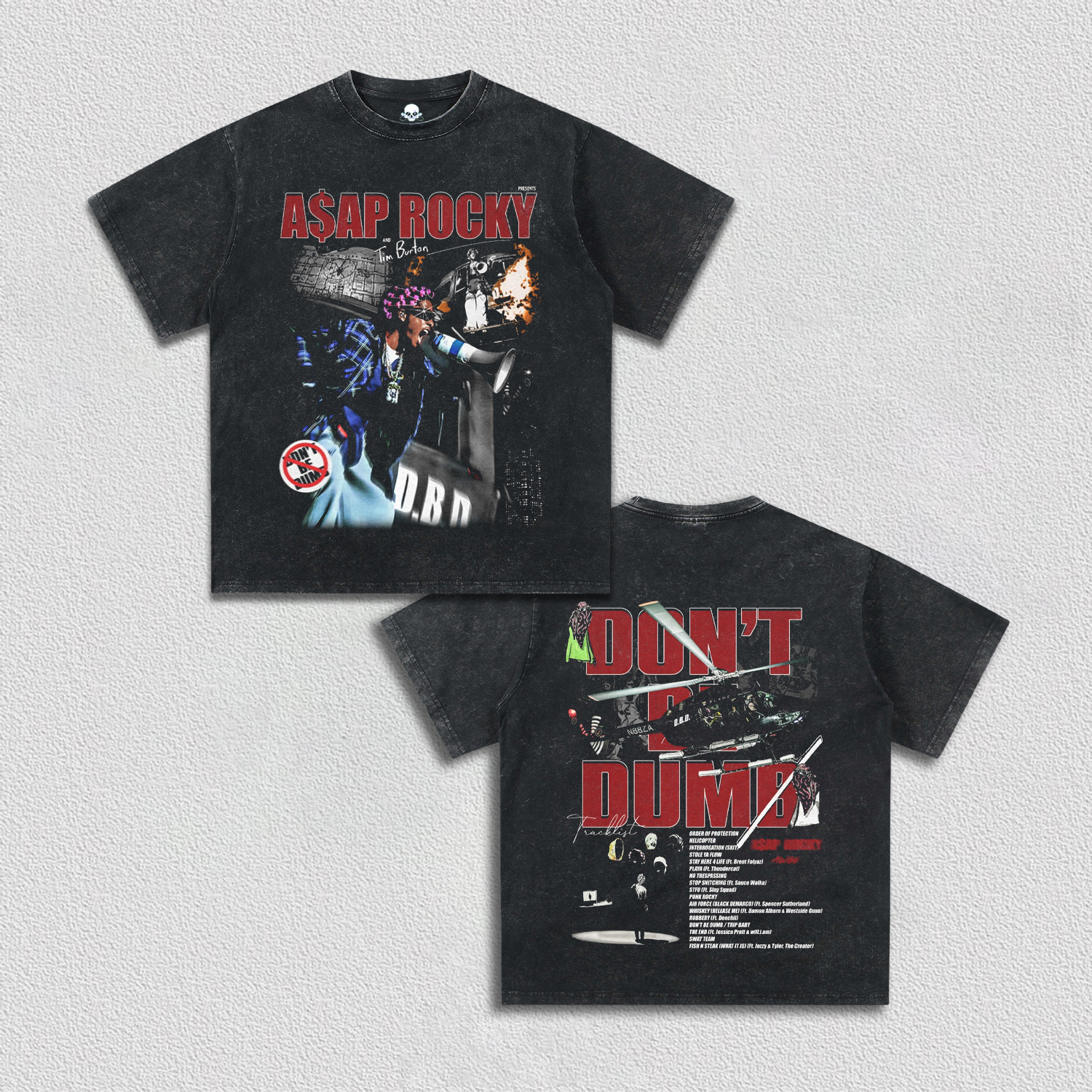 A$AP ROCKY Don't Be Dumb TEE 1.23