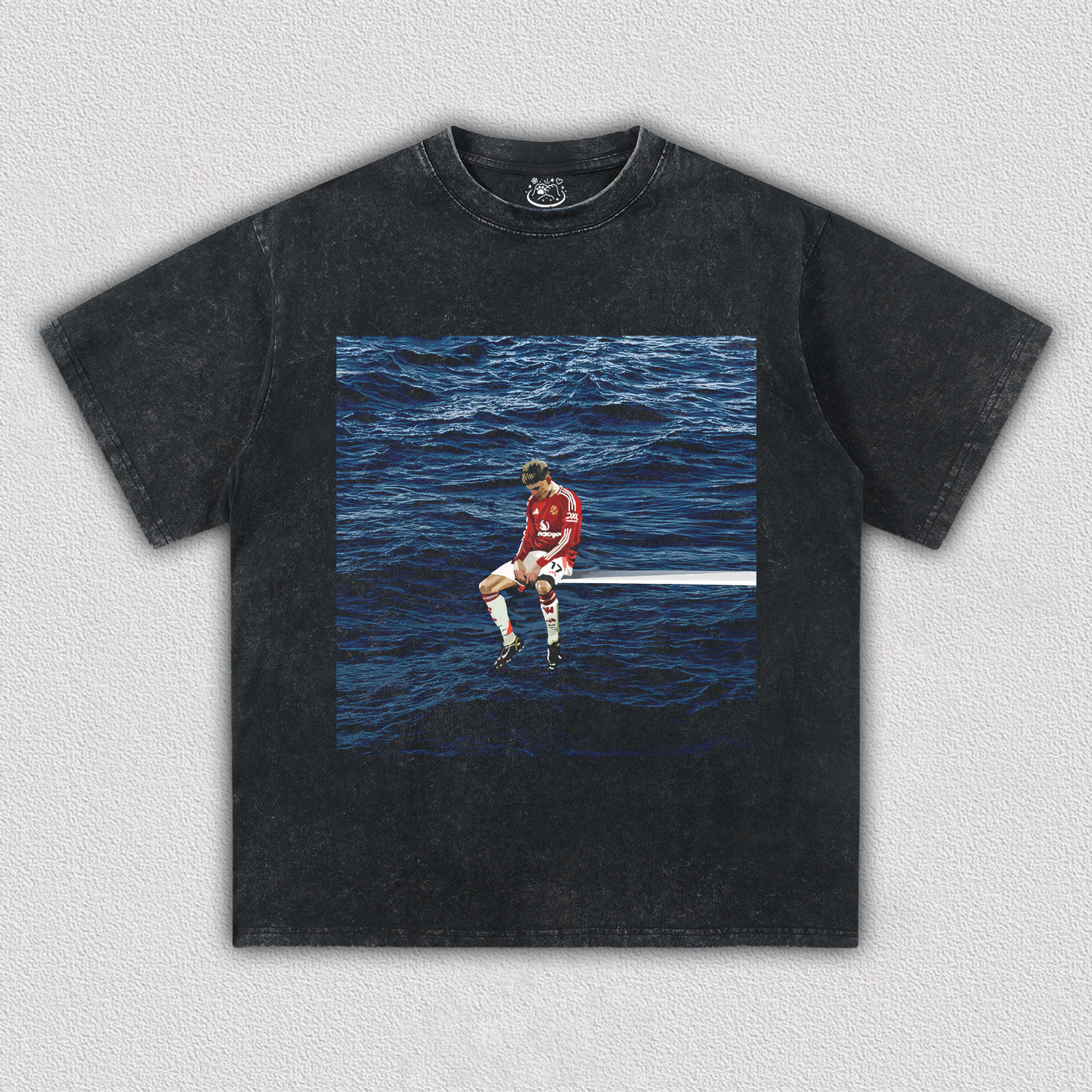 Art Illustration&Alejandro Garnacho TEE