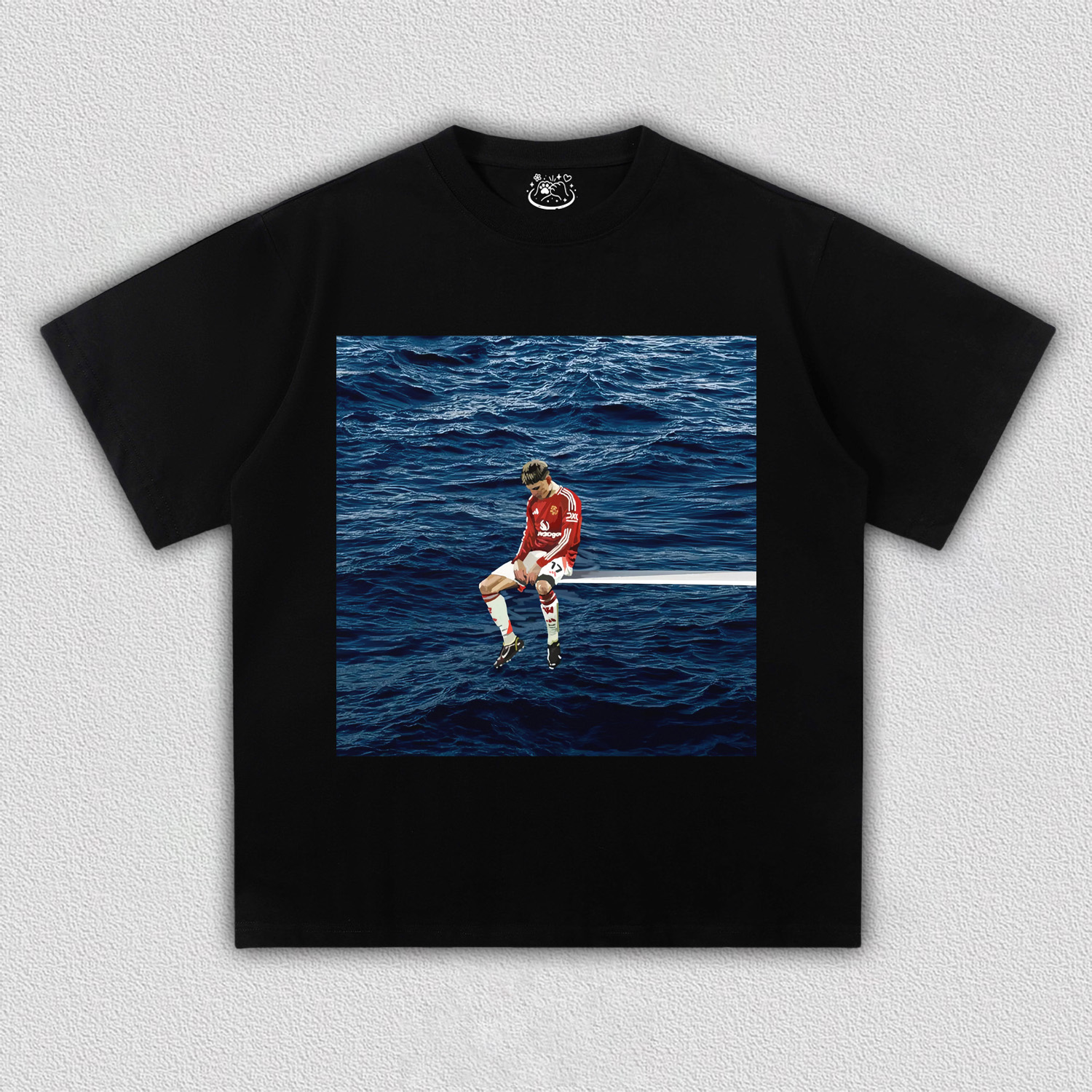 Art Illustration&Alejandro Garnacho TEE