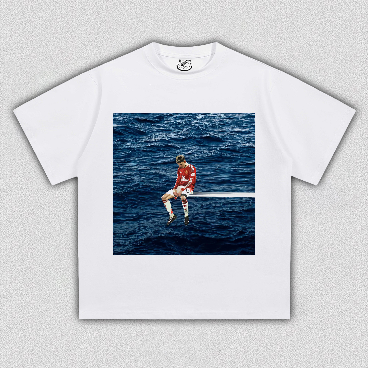 Art Illustration&Alejandro Garnacho TEE