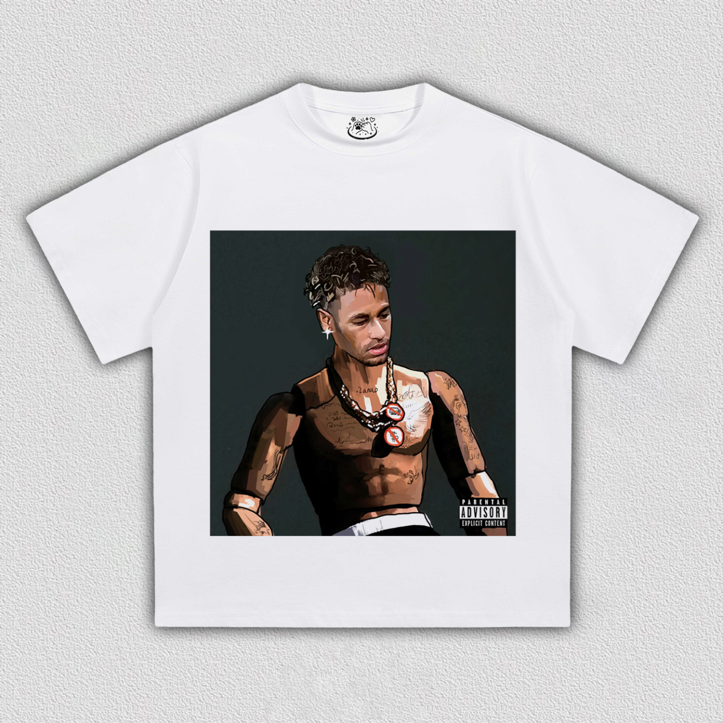 Art Illustration&Neymar TEE