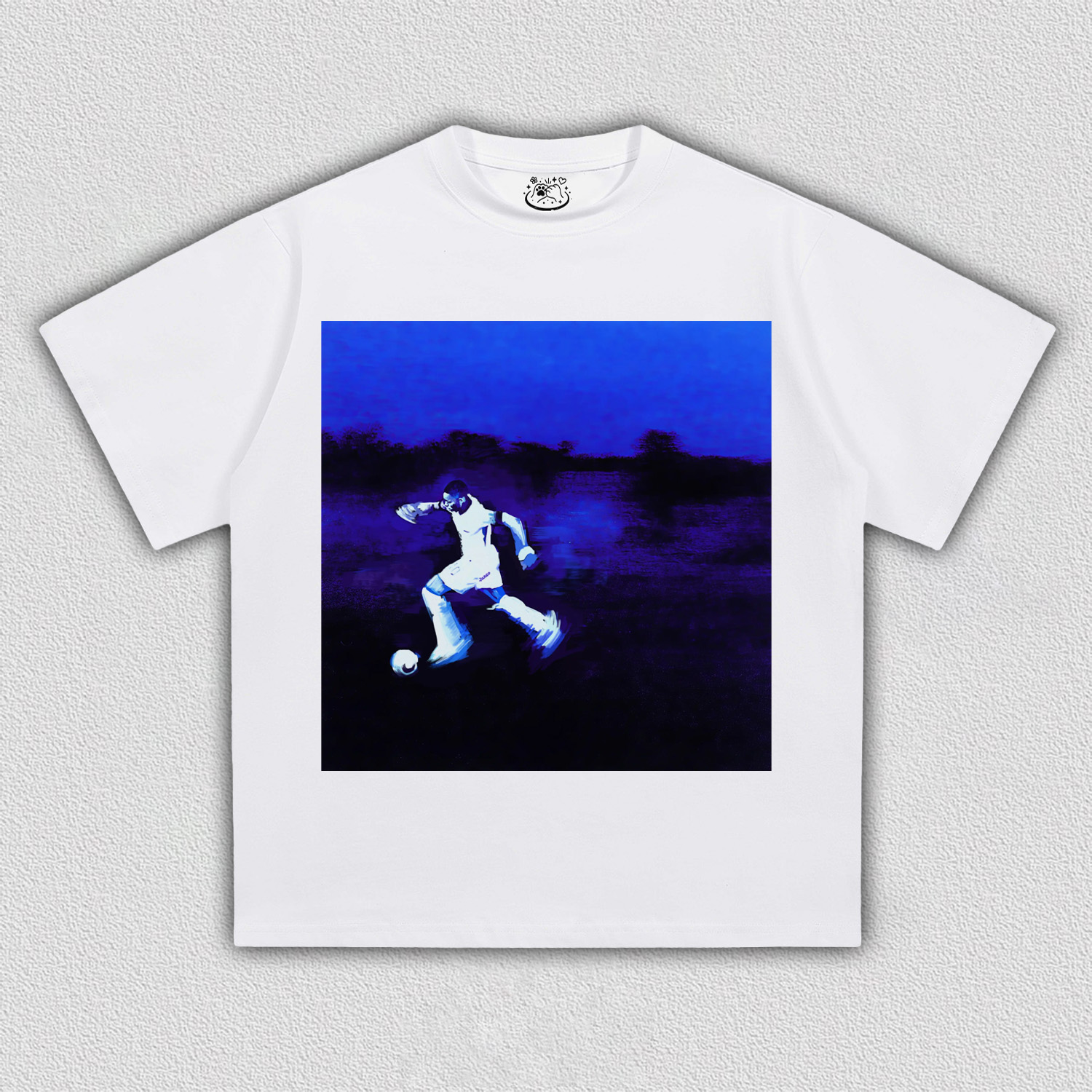 Art Illustration&Soccer TEE