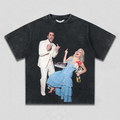 Bad Bunny & Lady Gaga Tee&Hoodie 2.10