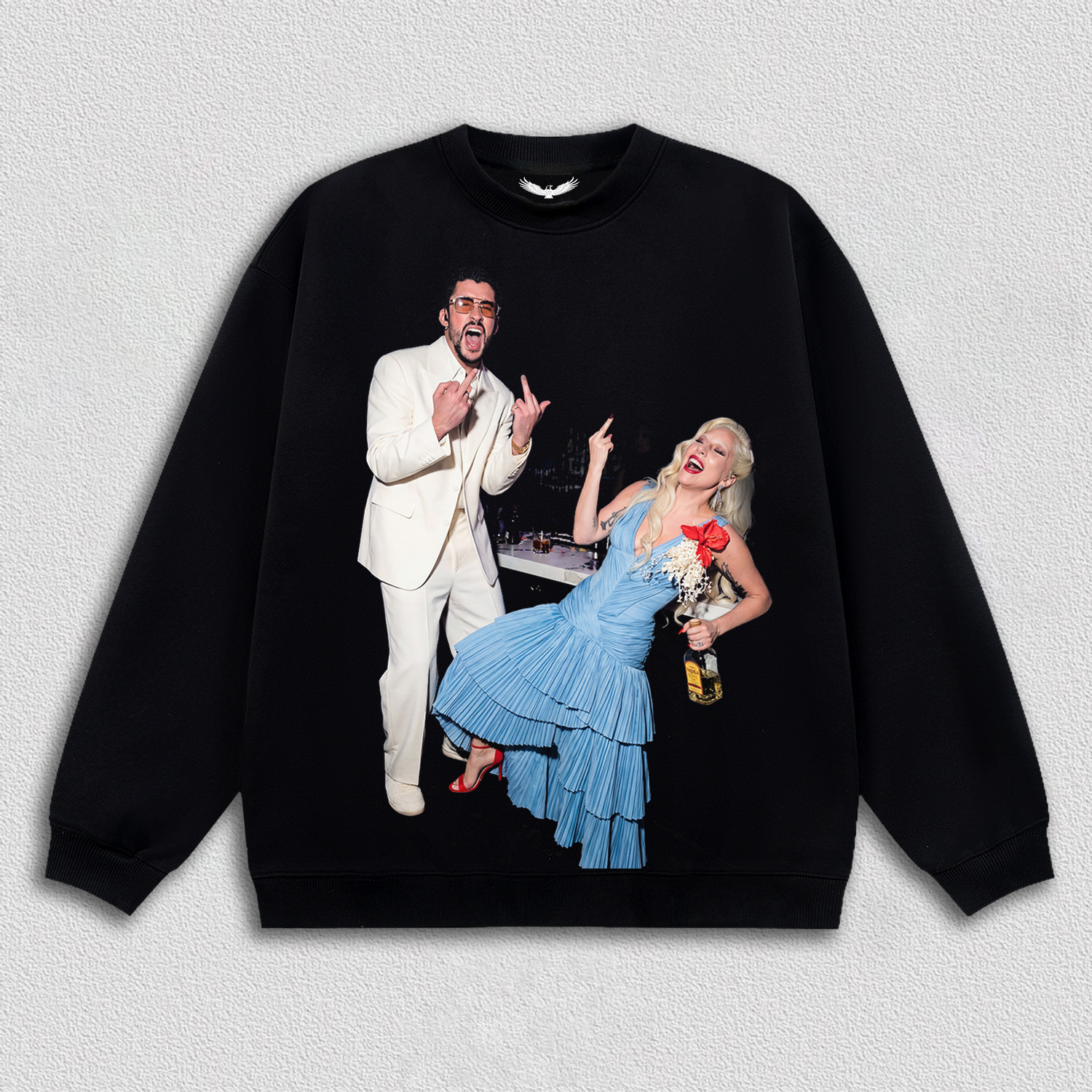 Bad Bunny & Lady Gaga Tee&Hoodie 2.10