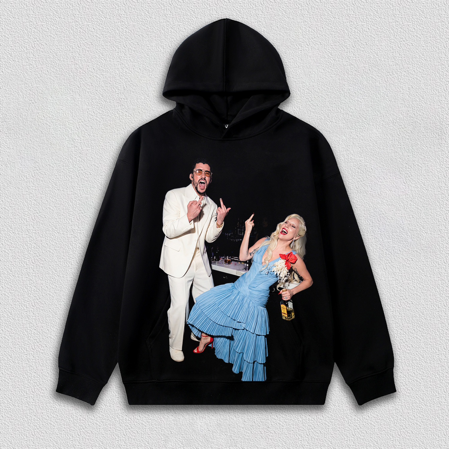 Bad Bunny & Lady Gaga Tee&Hoodie 2.10