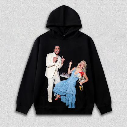 Bad Bunny & Lady Gaga Tee&Hoodie 2.10