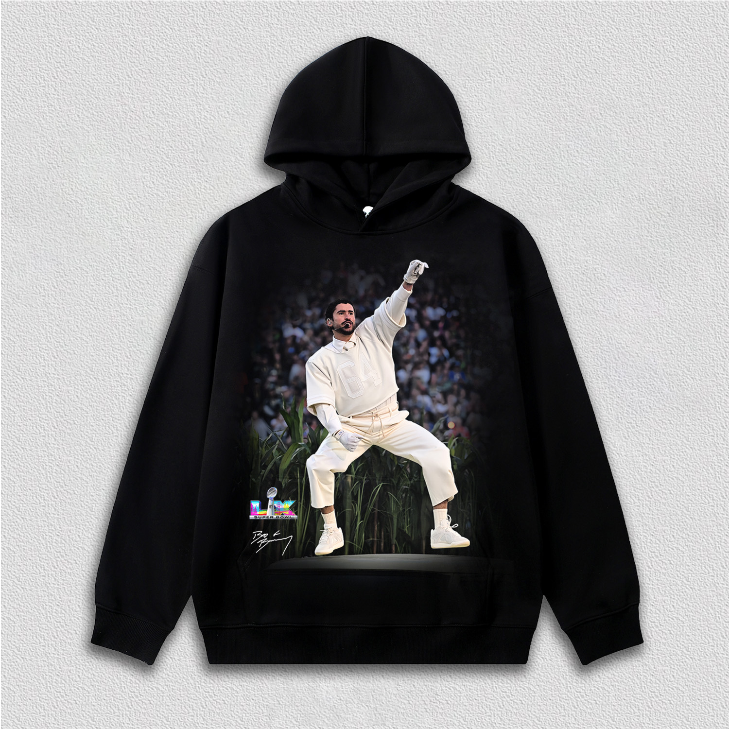 Bad Bunny & Super Bowl Tee&Hoodie 1.3