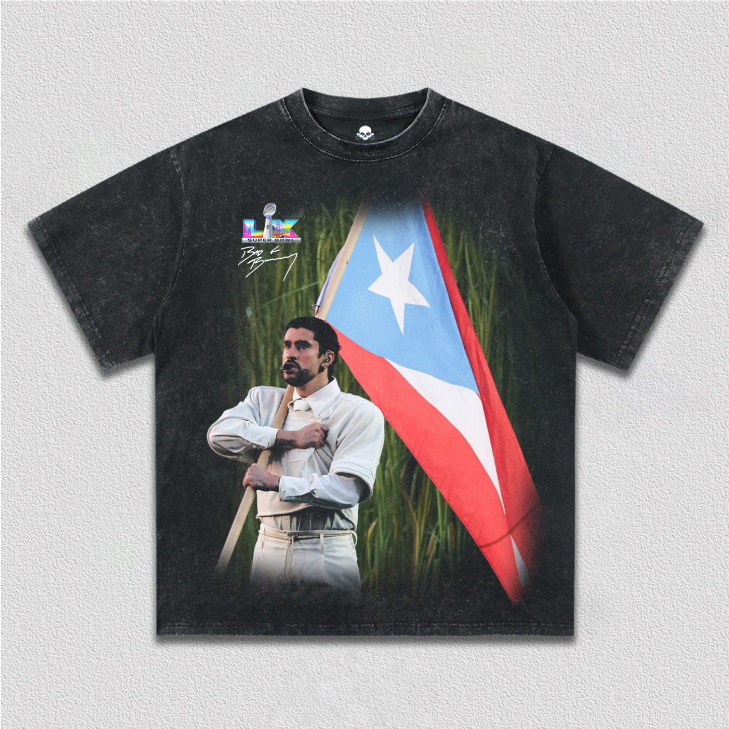 Bad Bunny & Super Bowl Tee 1.5