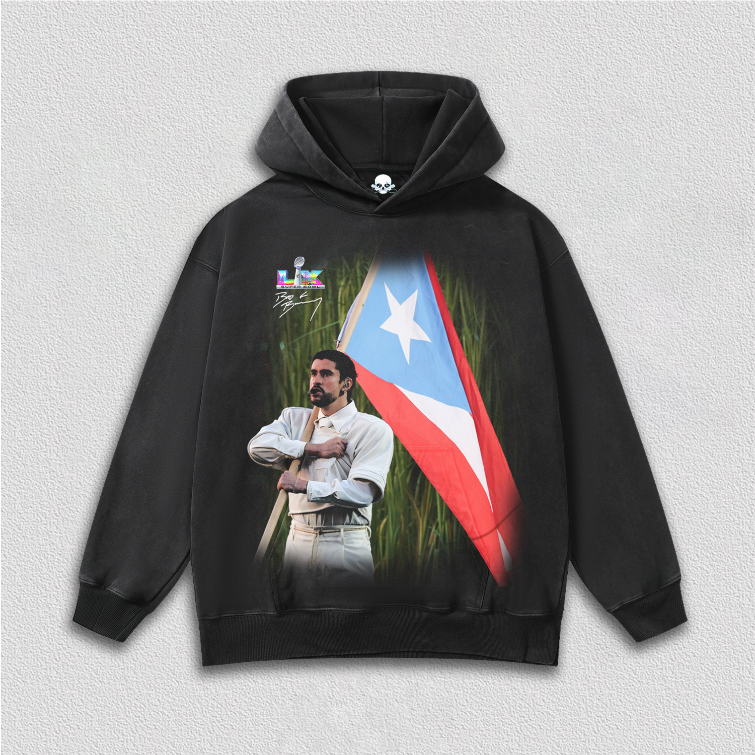 Bad Bunny & Super Bowl Tee&Hoodie 1.5