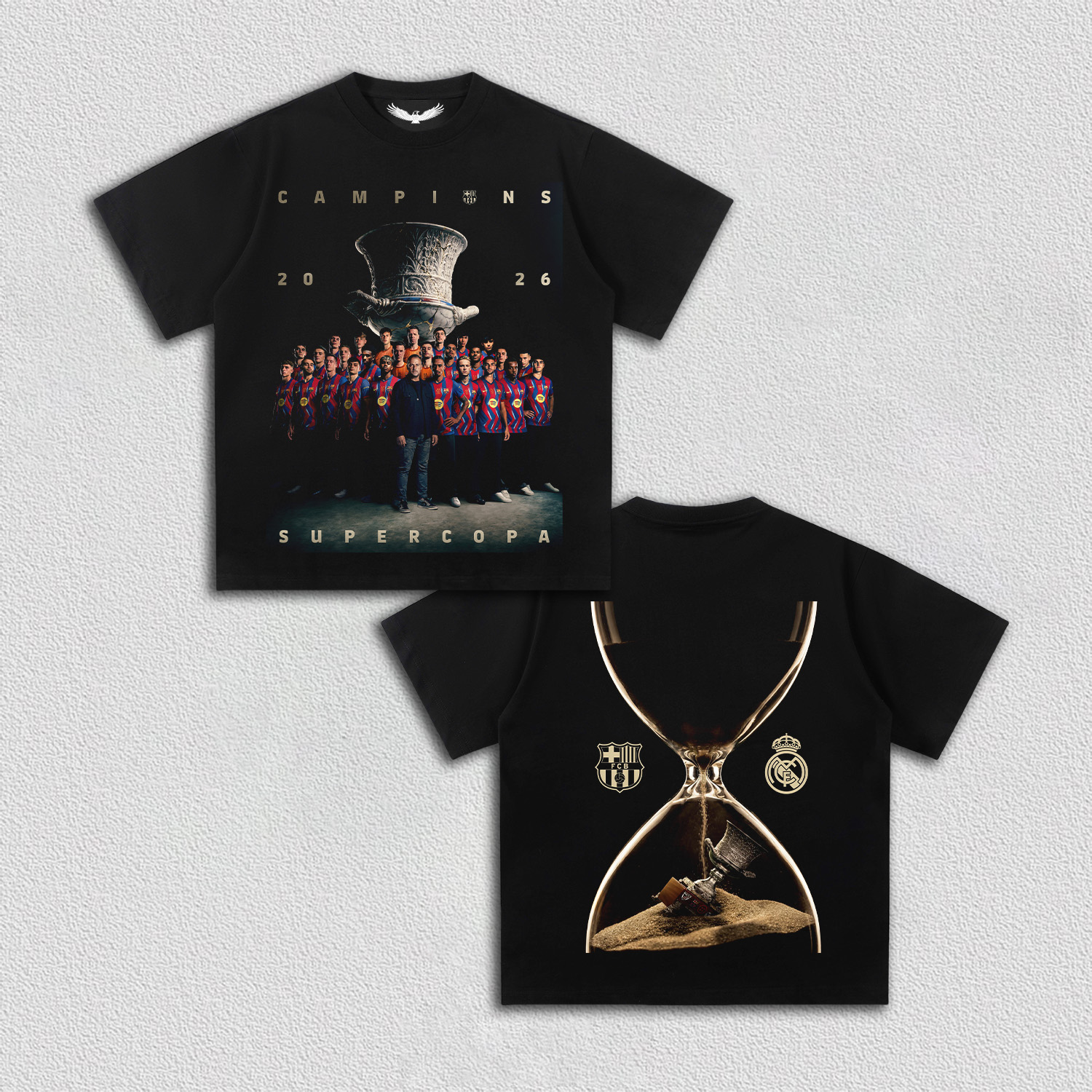 Barcelona  2026  SUPERCAMPIONS TEE &HOODIE