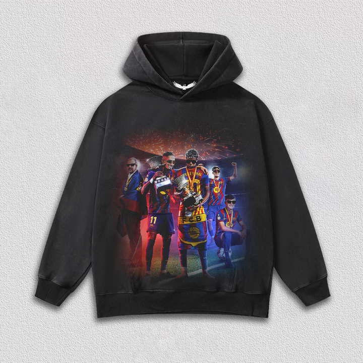 Barcelona  2026  SUPERCAMPIONS TEE &HOODIE  