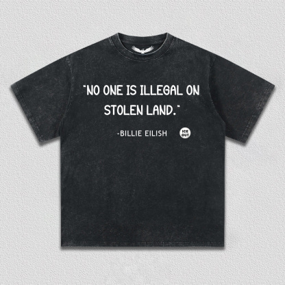 Billie Eilish ''Stolen Land'' TEE&HOODIE