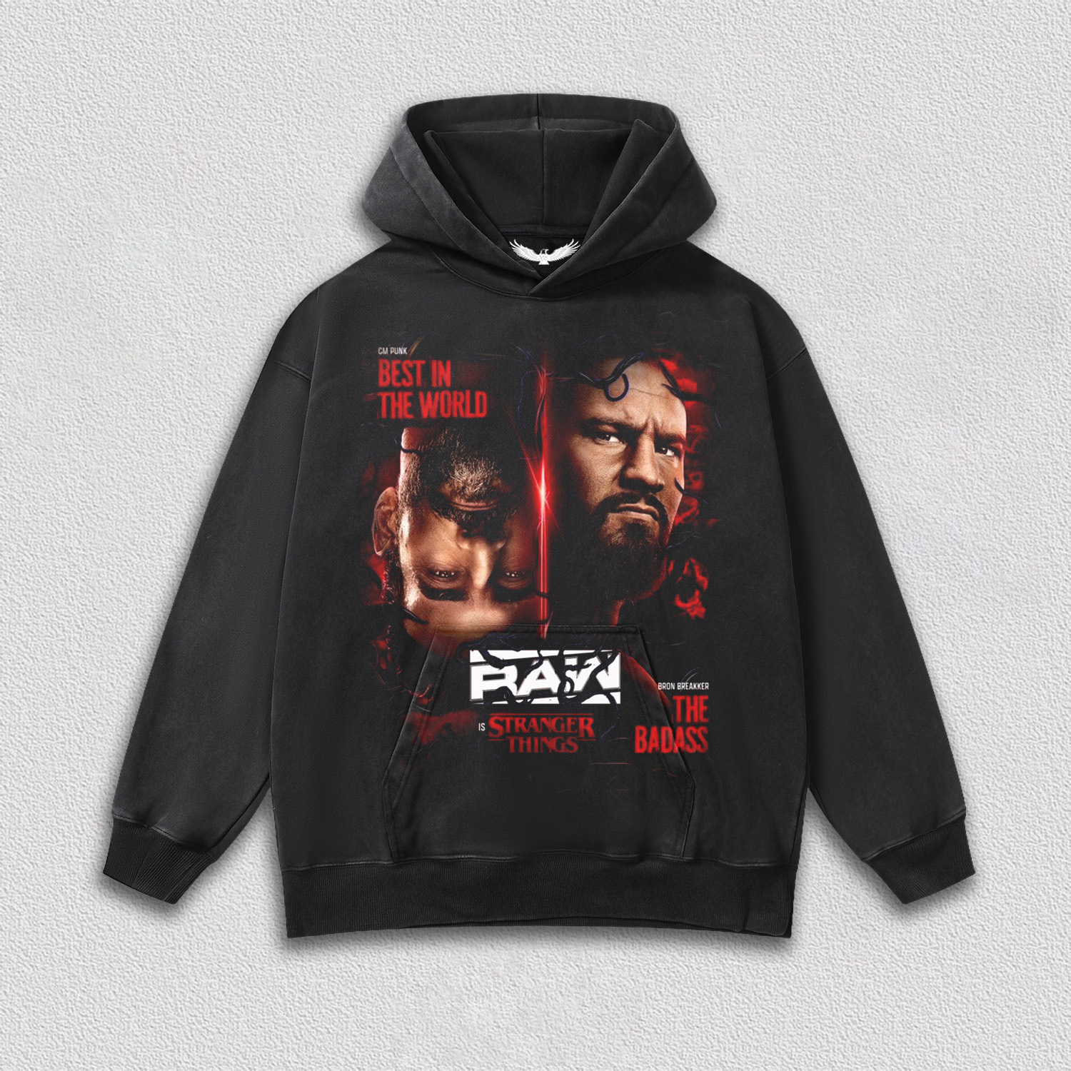 CM PUNK & Bron Breakker TEE &HOODIE