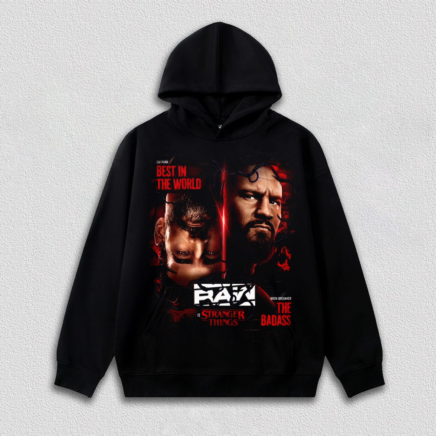 CM PUNK & Bron Breakker TEE &HOODIE