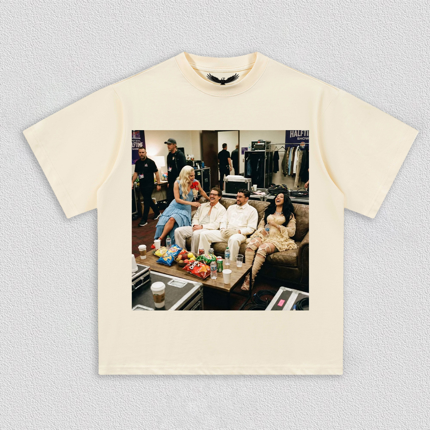 Cardi B&Bad bunny&Lady gaga&Pedro Pscal TEE