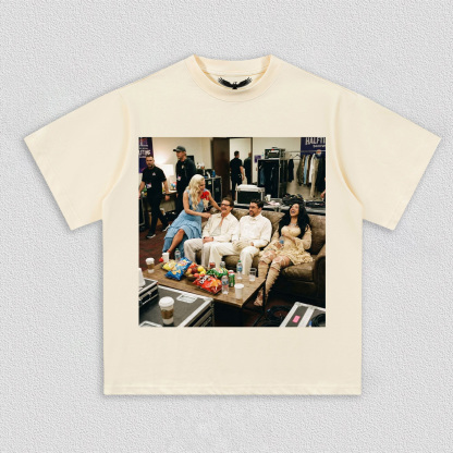 Cardi B&Bad bunny&Lady gaga&Pedro Pscal TEE