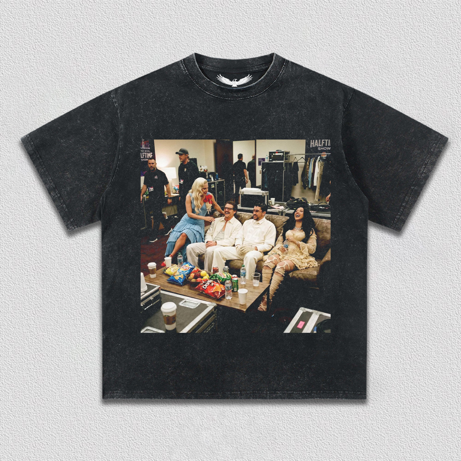 Cardi B&Bad bunny&Lady gaga&Pedro Pscal TEE