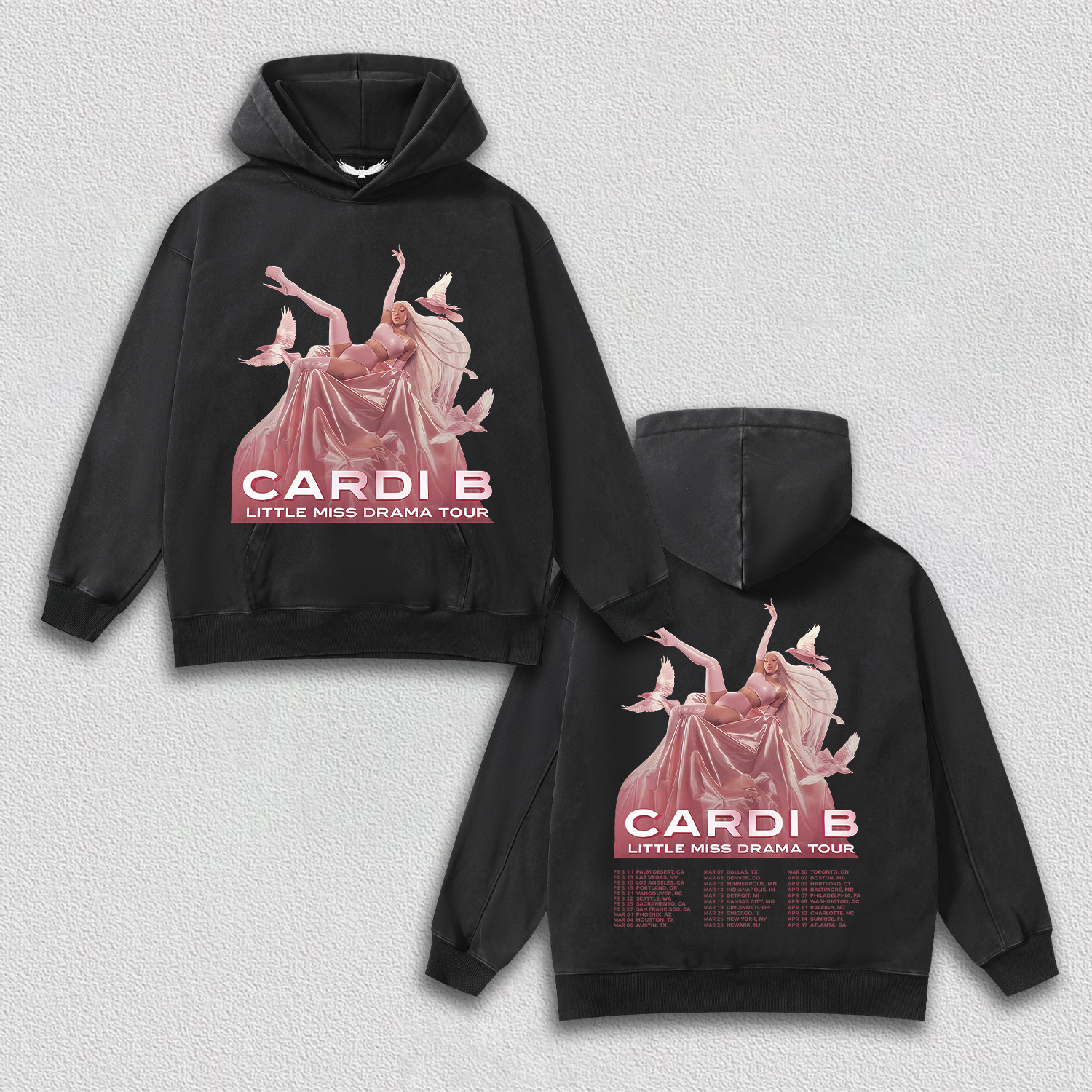 Cardi B Insipred Little Tour 2026 tee