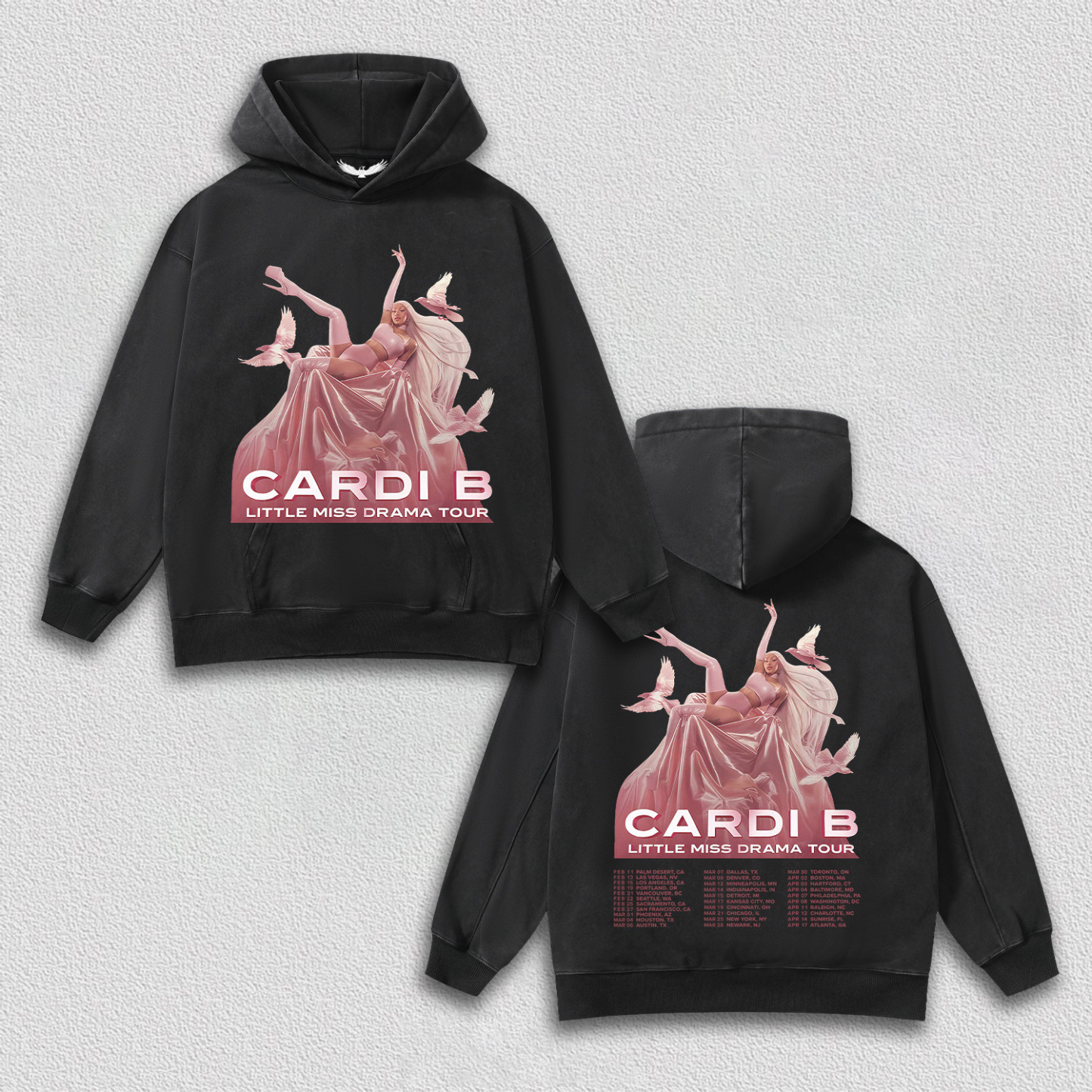 Cardi B Insipred Little Tour 2026 tee