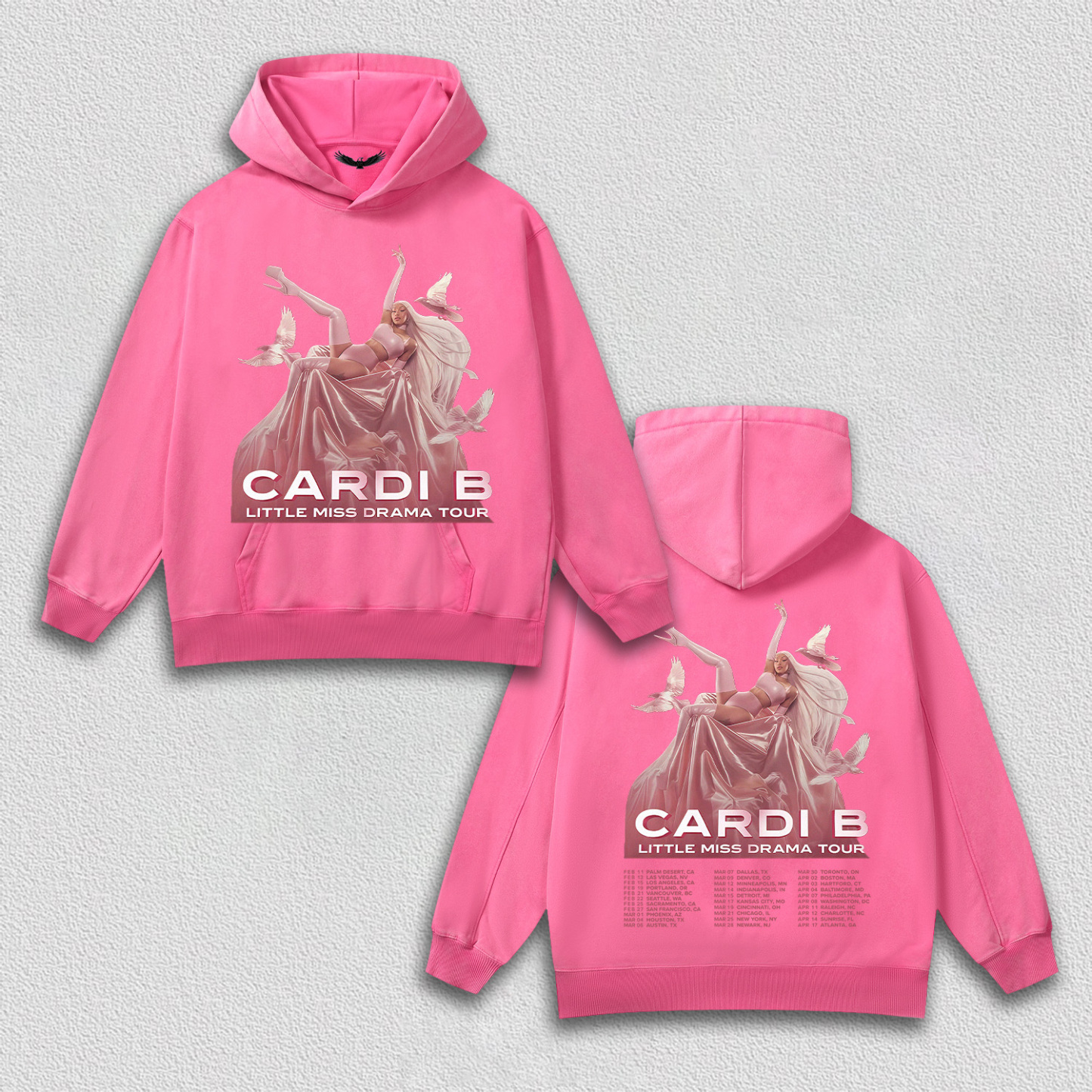 Cardi B Insipred Little Tour 2026 tee