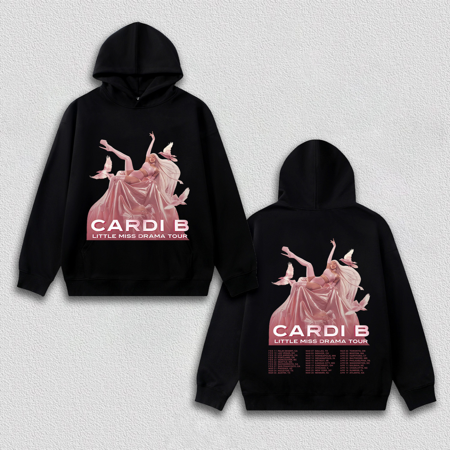 Cardi B Insipred Little Tour 2026 tee