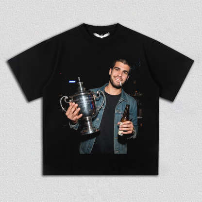 Carlos Alcaraz Champion Tee 5