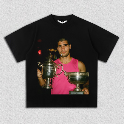 Carlos Alcaraz Champion Tee 4
