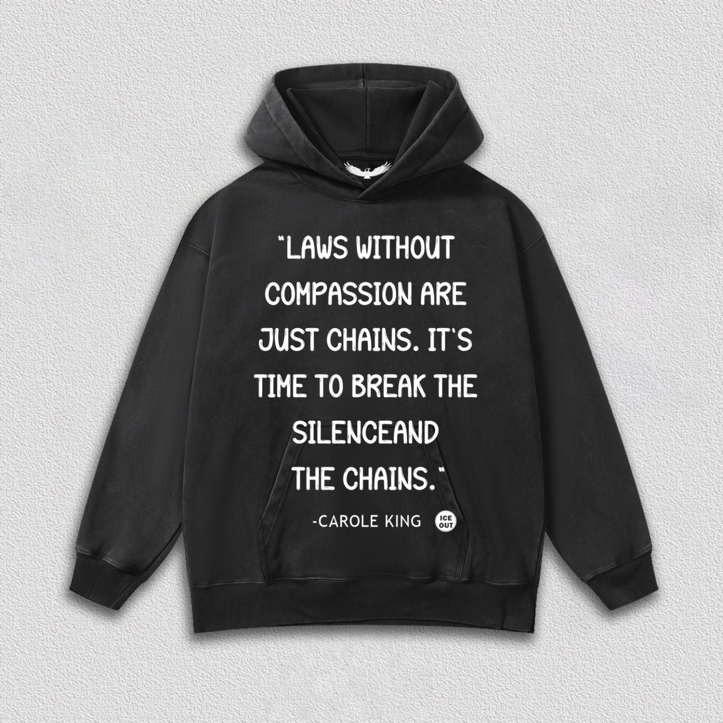CAROLE KING ''ICE OUT'' TEE&HOODIE