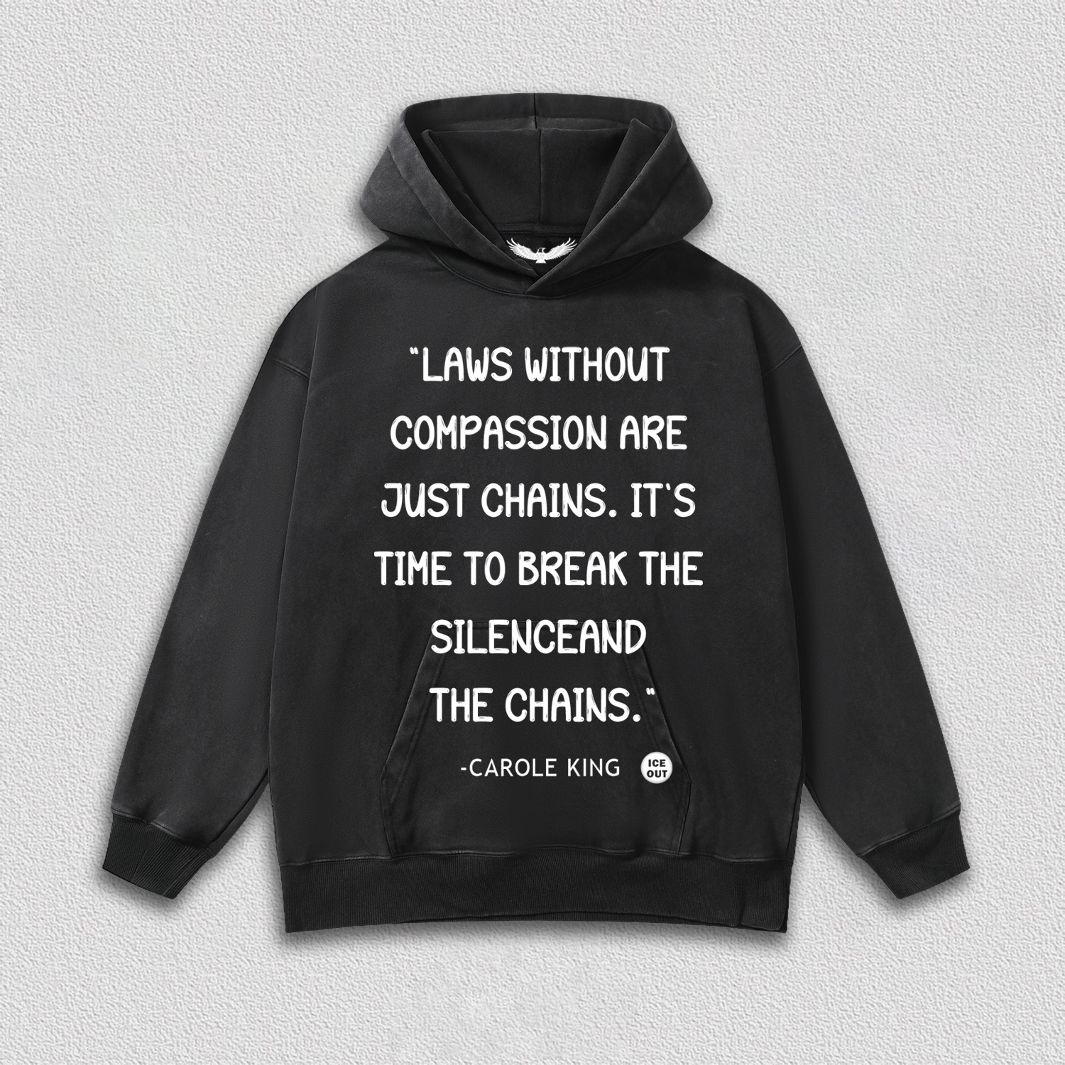 CAROLE KING ''ICE OUT'' TEE&HOODIE