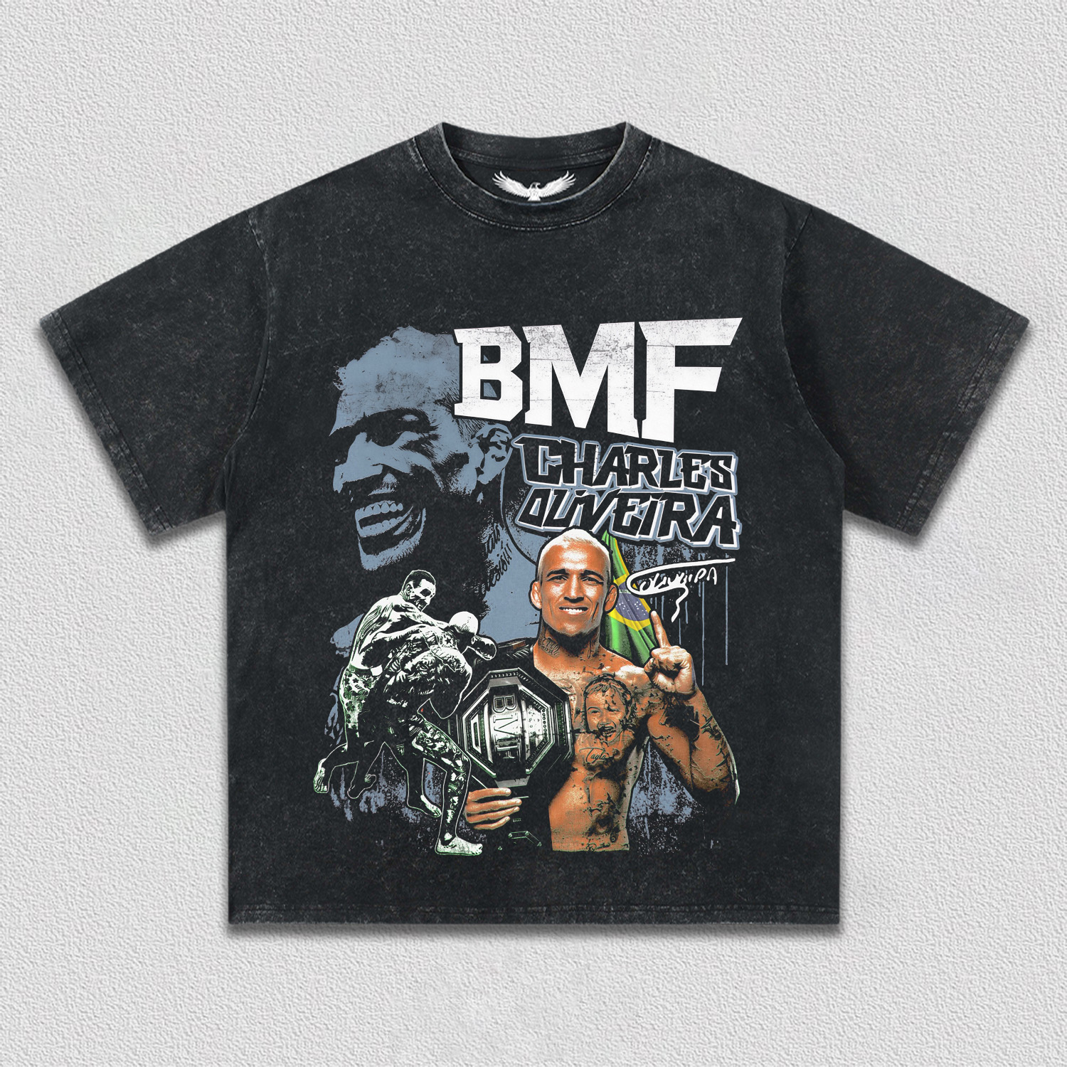 2026 NEW BMF CHAMP CHARLES OLIVEIRA  TEE
