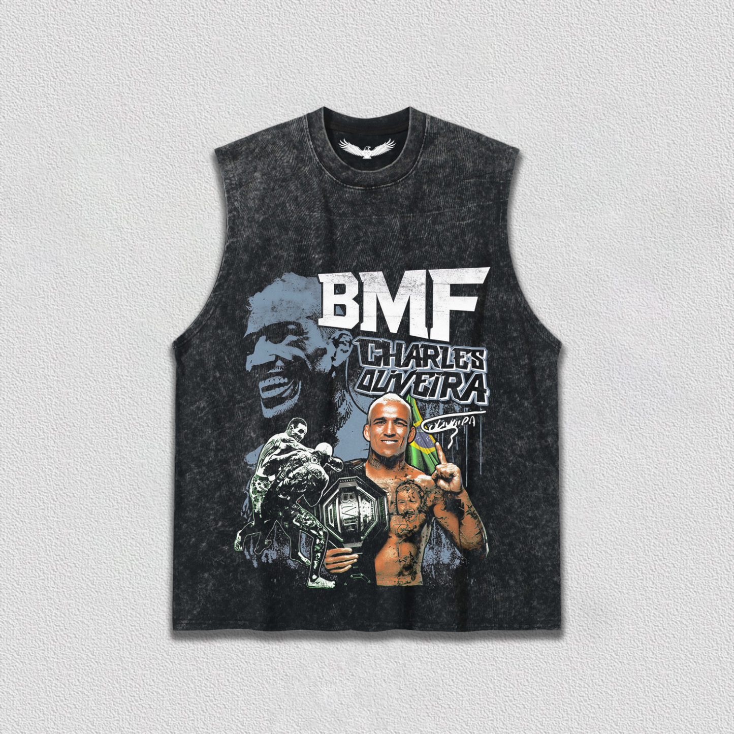 2026 NEW BMF CHAMP CHARLES OLIVEIRA  TEE