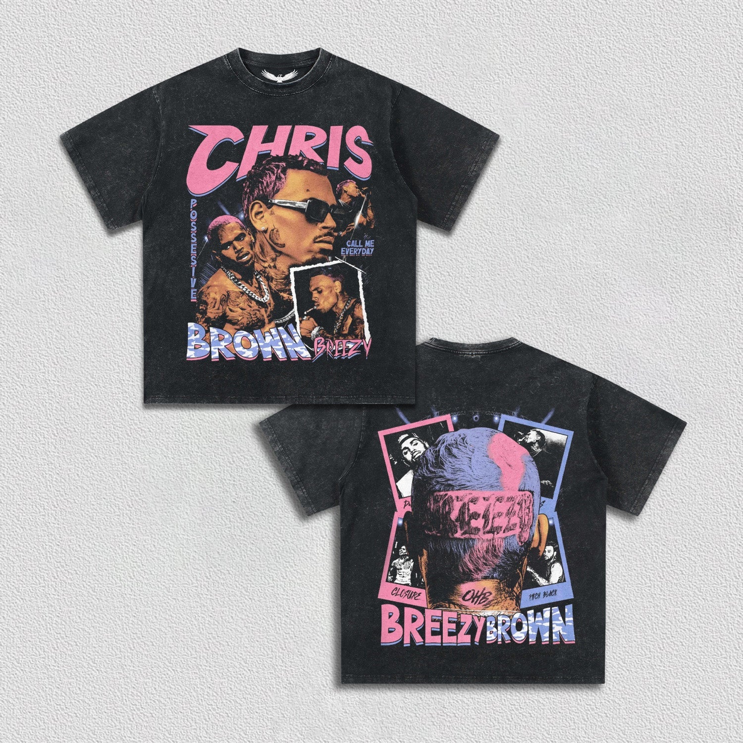 VINTAGE TEE–HRIS BROWN V1
