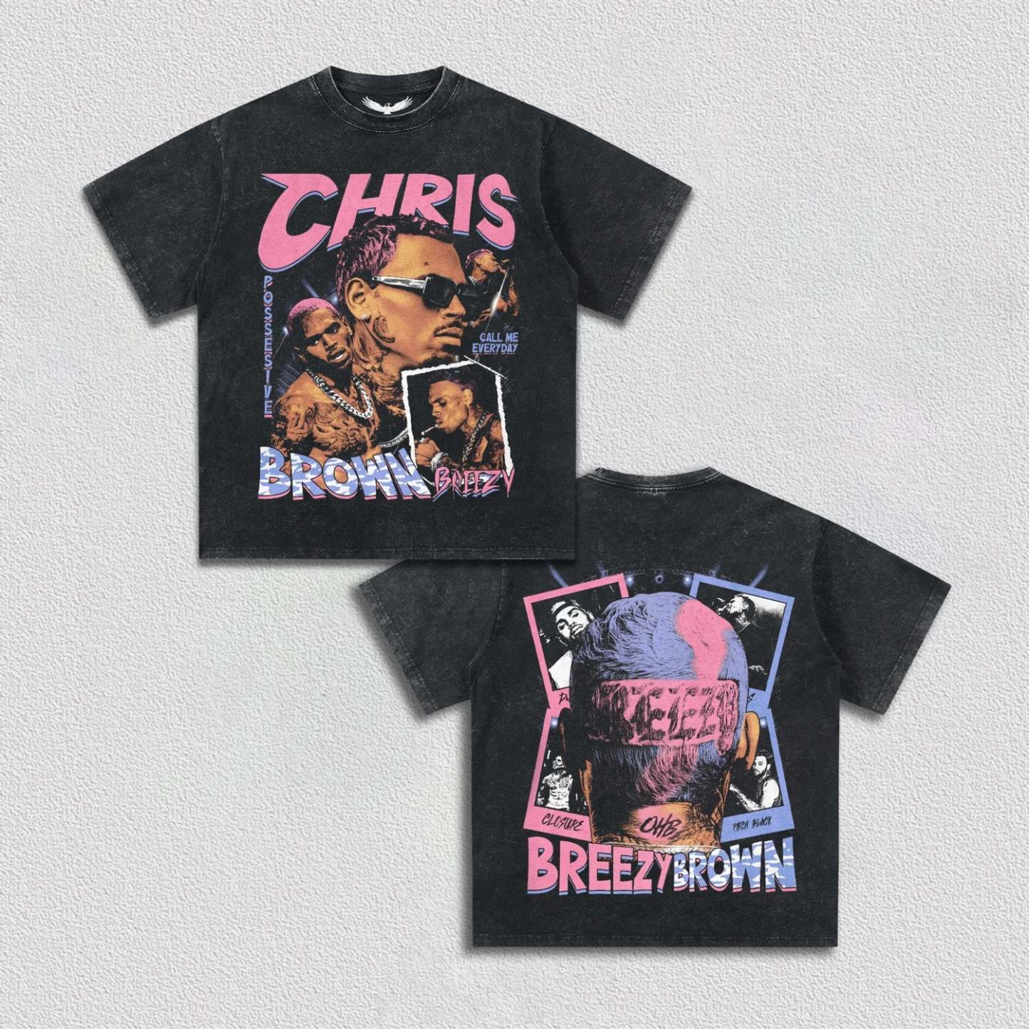 VINTAGE TEE–HRIS BROWN V1