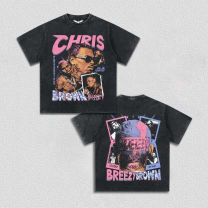 VINTAGE TEE–HRIS BROWN V1
