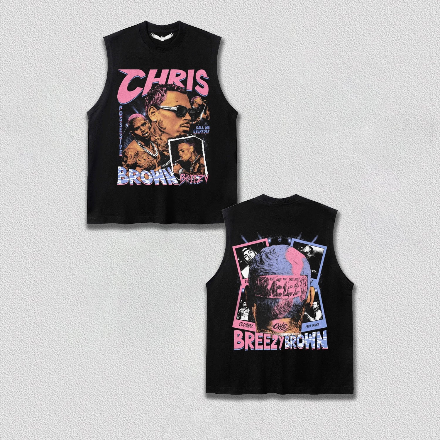 VINTAGE TEE–HRIS BROWN V1