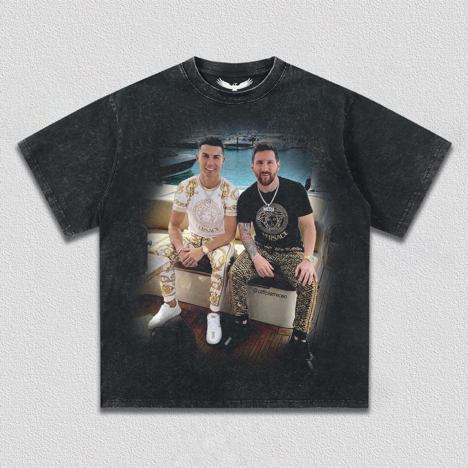 CRISTIANO RONALDO & LIONEL MESSI TEE&HOODIE 3.1