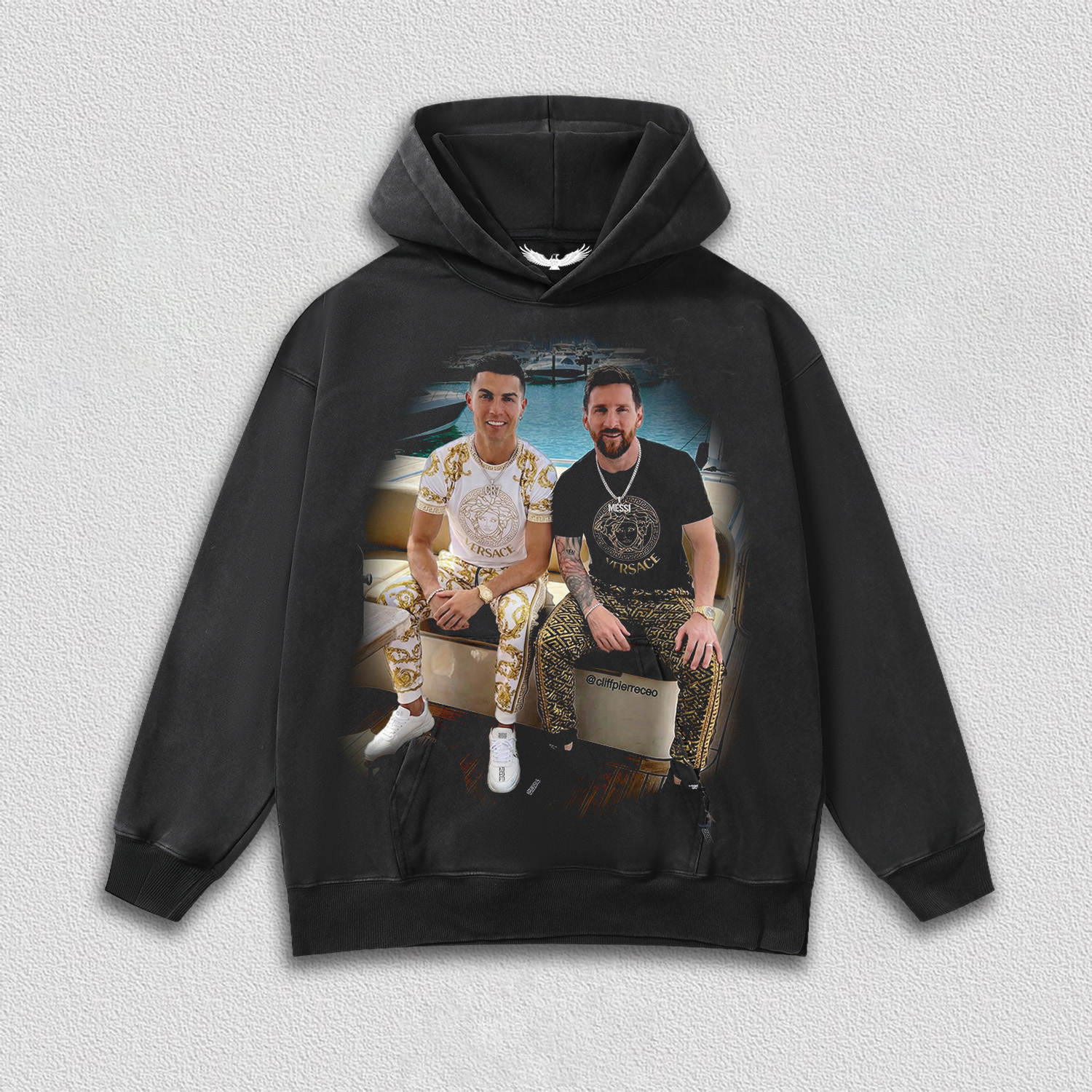 CRISTIANO RONALDO & LIONEL MESSI TEE&HOODIE 3.1