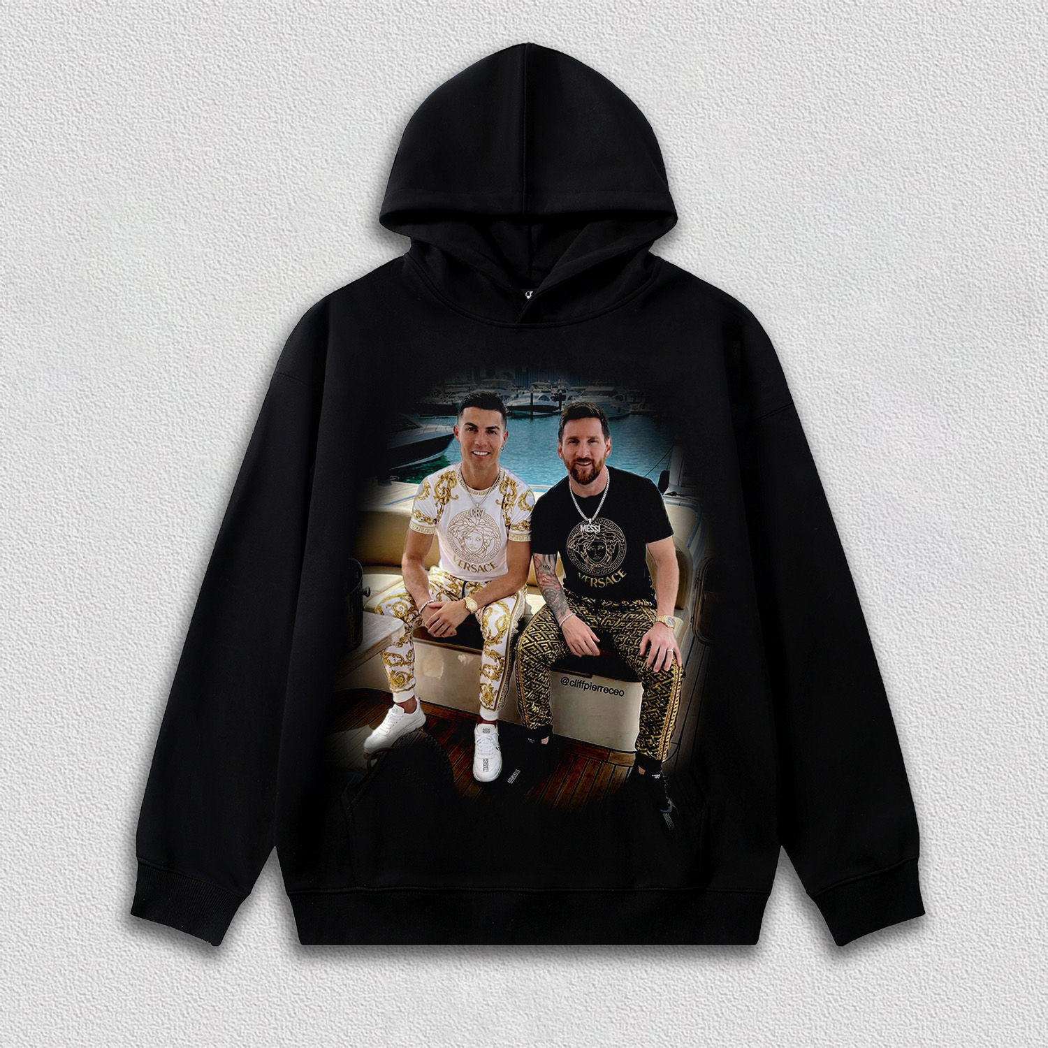 CRISTIANO RONALDO & LIONEL MESSI TEE&HOODIE 3.1