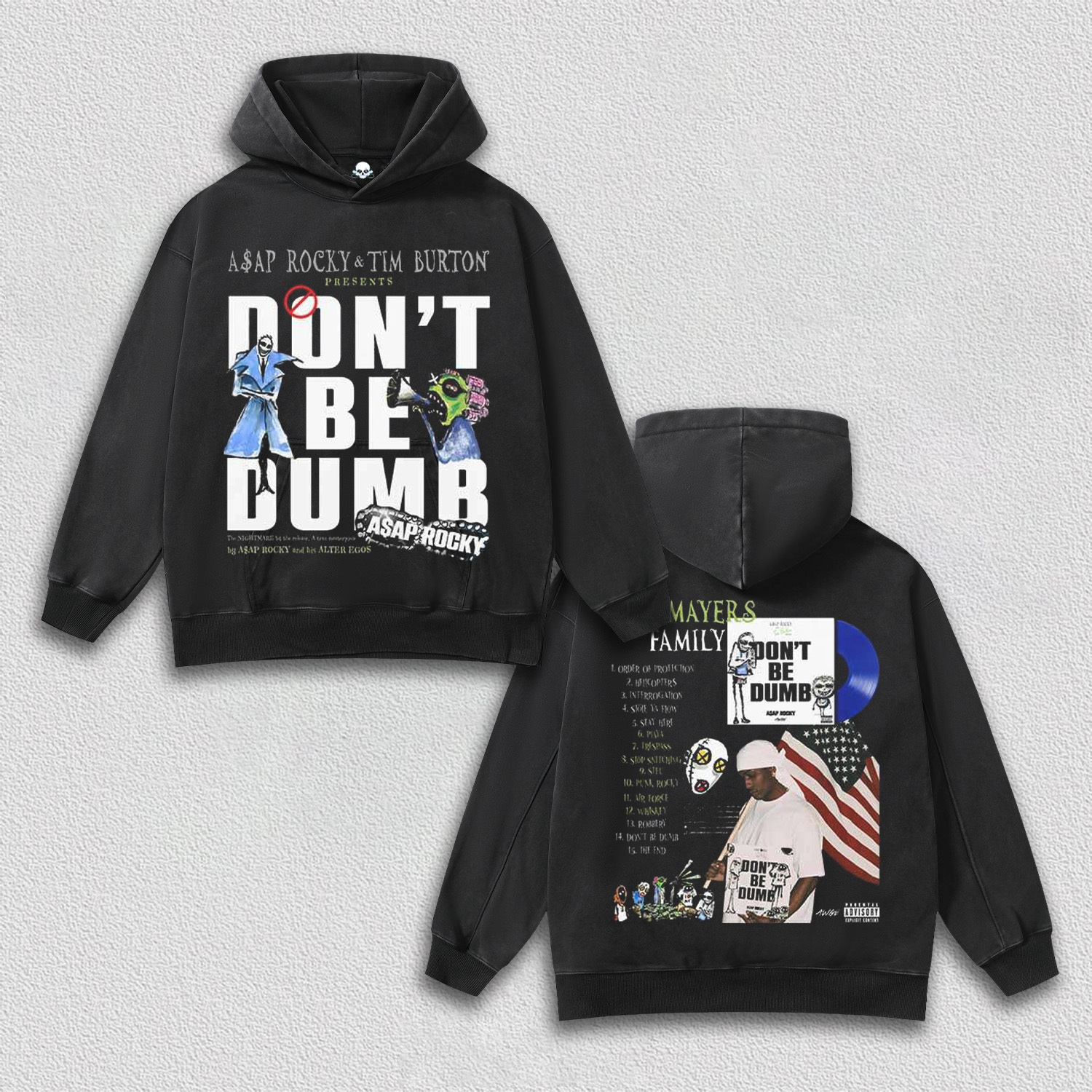 DONT BE DUMB A$AP ROCKY TEE V11