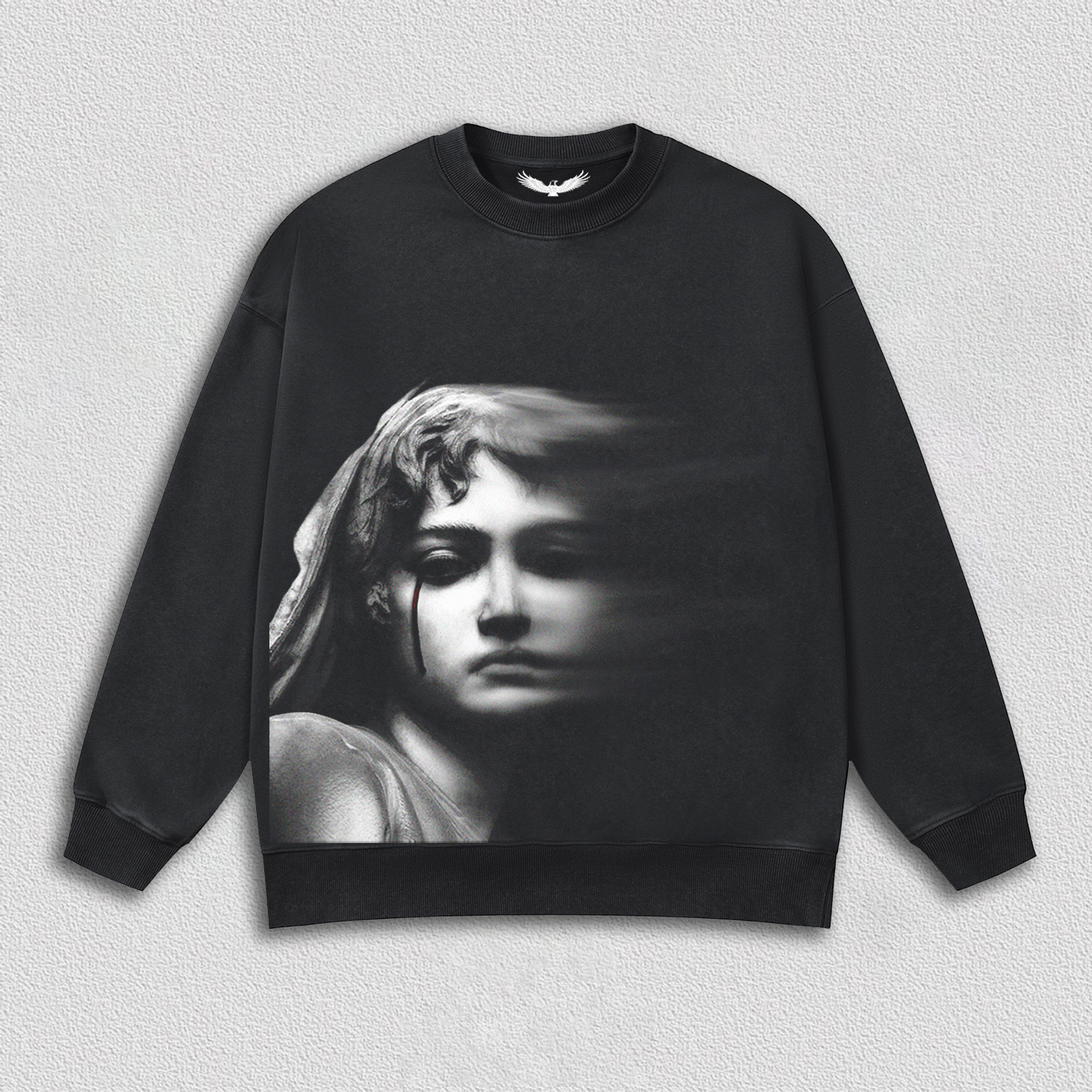 "Dark Art Portrait" Printed T-Shirt