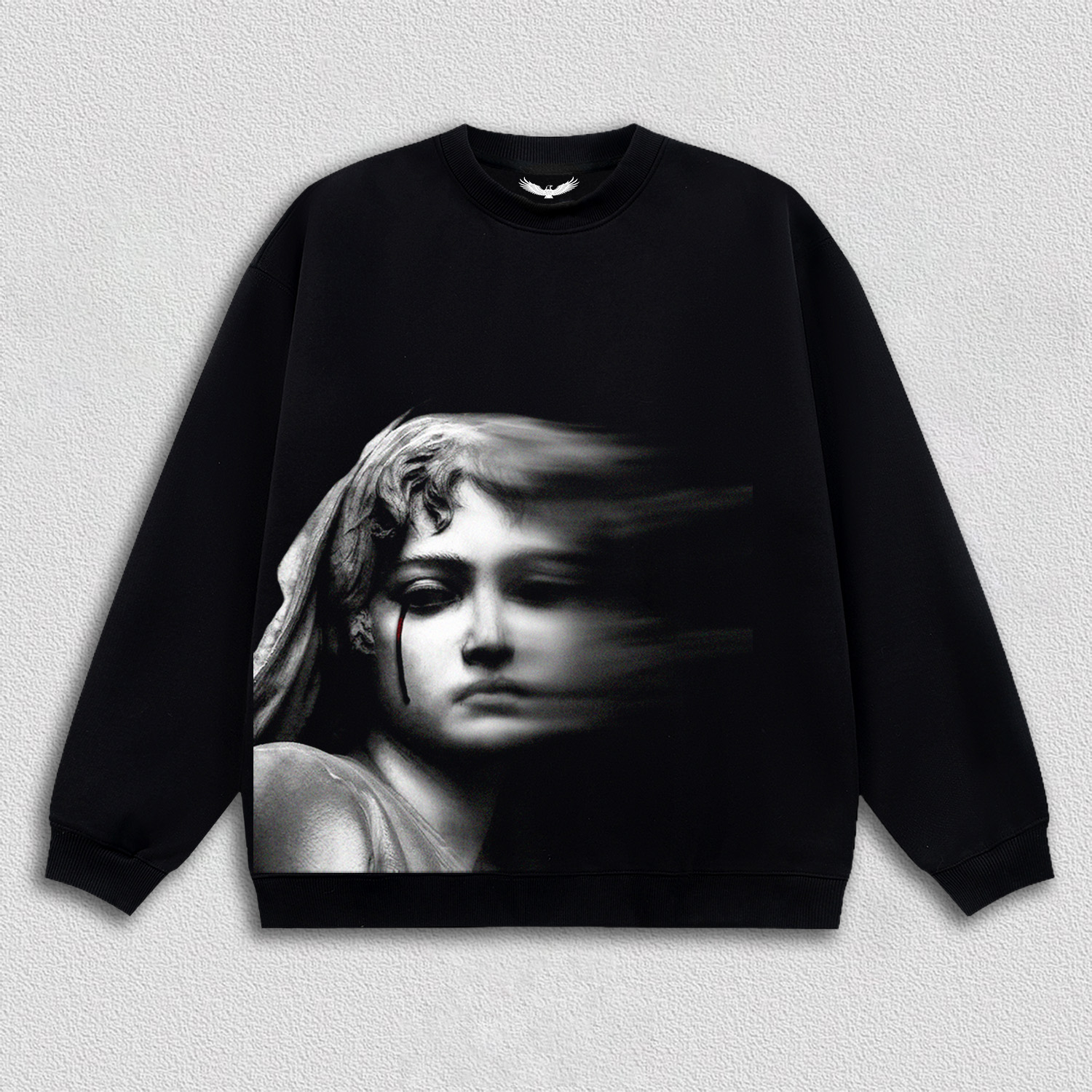 "Dark Art Portrait" Printed T-Shirt