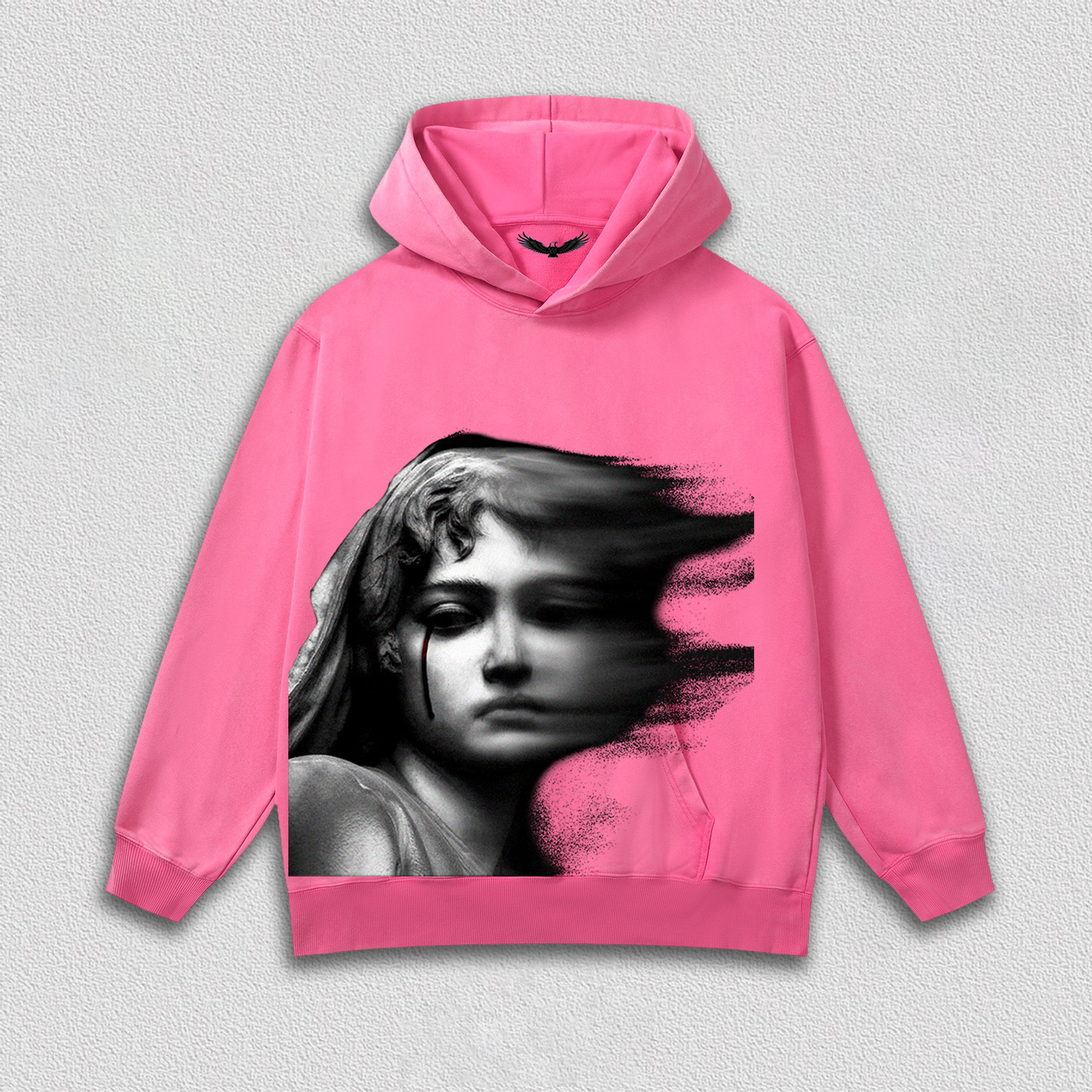 "Dark Art Portrait" Printed T-Shirt