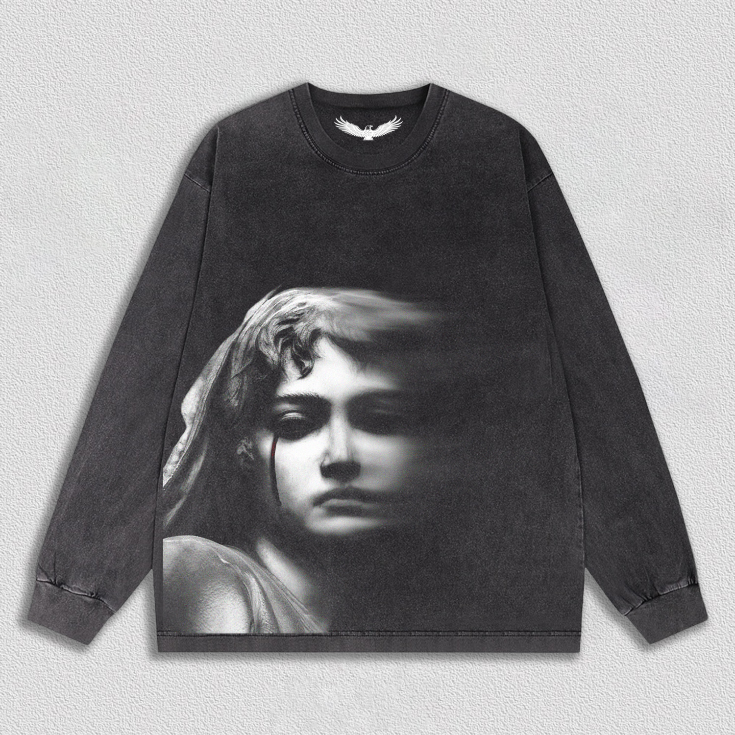 "Dark Art Portrait" Printed T-Shirt
